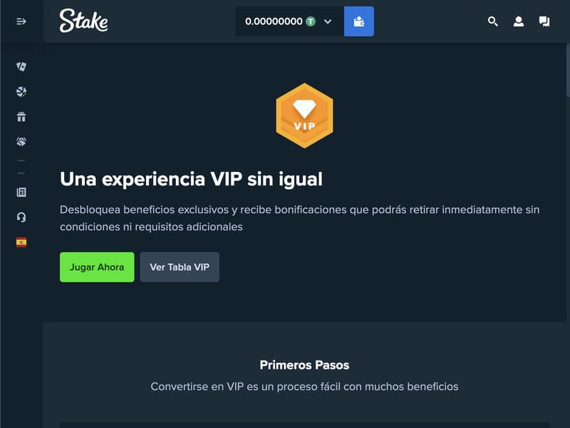 Sistema de puntos de juego de casino